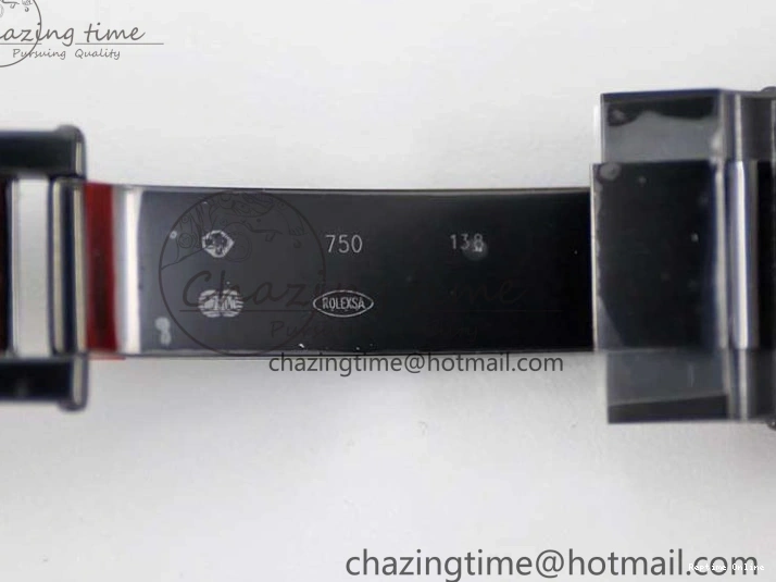 0223 Daytona All Black PVD TWF Best Edition Purple Diamonds Bezel Black Dial on PVD Bracelet SA Lightweight 2446